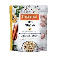 Instinct Freeze Dried Raw Meals Grain Free Recipe Cat Food - Chicken, 25 Ounces