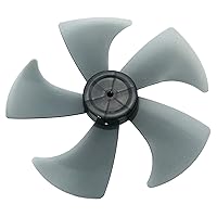 Silent Fan Blade Replacements Compatible with Standing Fans Table Fans Type B Black One Size