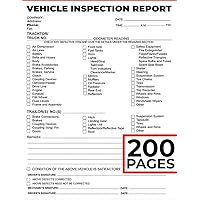 Vehicle Inspection Report: Comprehensive Logbook for Fleet Safety & Compliance