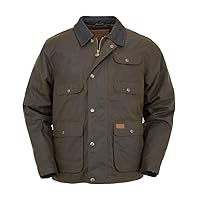 Outback Trading Company Men's 2161 Overlander Waterproof Breathable Cotton Oilskin Outdoor Jacket