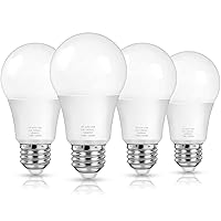 MAXvolador A19 LED Light Bulbs, 100 Watt Equivalent LED Bulbs, Daylight White 5000K, 1500LM, E26 Base, Non-Dimmable, 13W Bright LED Bulbs, 4-Pack