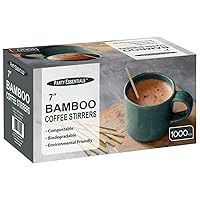Party Essentials Bamboo Coffee Stirrers/Beverage Stir Sticks, 7