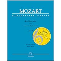 Mozart: Così fan tutte, K. 588 (Vocal Score – Paperback)