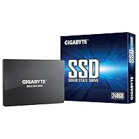 Gigabyte SSD SATA 240GB - gp-gstfs31240gntd, Black, 4 inch