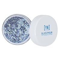 SlickPour Dip Powder - Extended Wear Dip Powder Nail Color for use with SlickPour System Prep, Base, Activator & Top Coat, Fortified with Calcium & Vitamin E, Fantasy Blitz, 15g