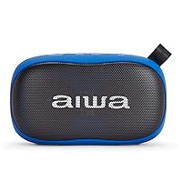 AIWA BS-110BL Portable Speaker, Blue, Bluetooth