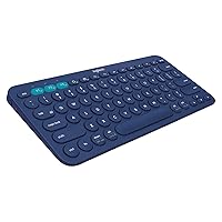 Logitech K380 Keyboard, QWERTY UK Layout - Blue