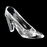 Fancy Cinderella Clear Slipper Party Favor Candy Holder Weddings Parties Showers 12 Ct