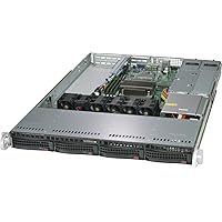 Supermicro SuperServer 5019C-WR Barebone System - 1U Rack-mountable - Intel C246 Chipset - Socket H4 LGA-1151 - 1 x Processor Support - Black - 128 GB DDR4 SDRAM DDR4-2666/PC4-21300 Maximum RAM Suppor