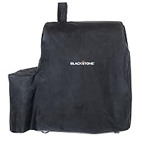Blackstone 1626 Kabob Cover Heavy Duty 600 D Polyester Weather and Water Resistant with Reinforced Corners Griddle Acceossries fits Kebab Charcoal Grill with Shelf Attached