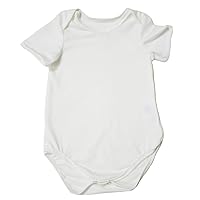 Baby Dress Plain White Cotton Jumpsuit Bodysuit Baby Romper Nb-18m