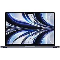 Apple 2022 MacBook Air M2 Chip (13-inch, 24GB RAM, 2TB SSD Storage) Midnight (Renewed Premium)