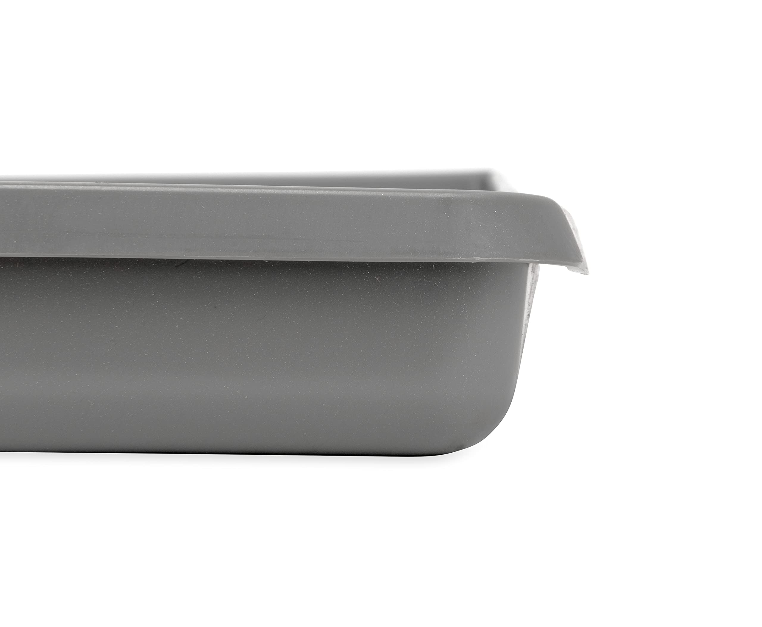 Camco Washing Machine Drain Pan | 31-inches x 35-inches (OD); 29-inches x 33-inches (ID) | Pewter (20788)