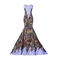 Camo and Lace Wedding Dress Mother of The Bride Formal Dresses 2024