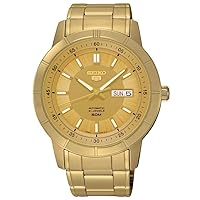 SEIKO 5 Automatic Gold Dial Men's Watch SNKN62