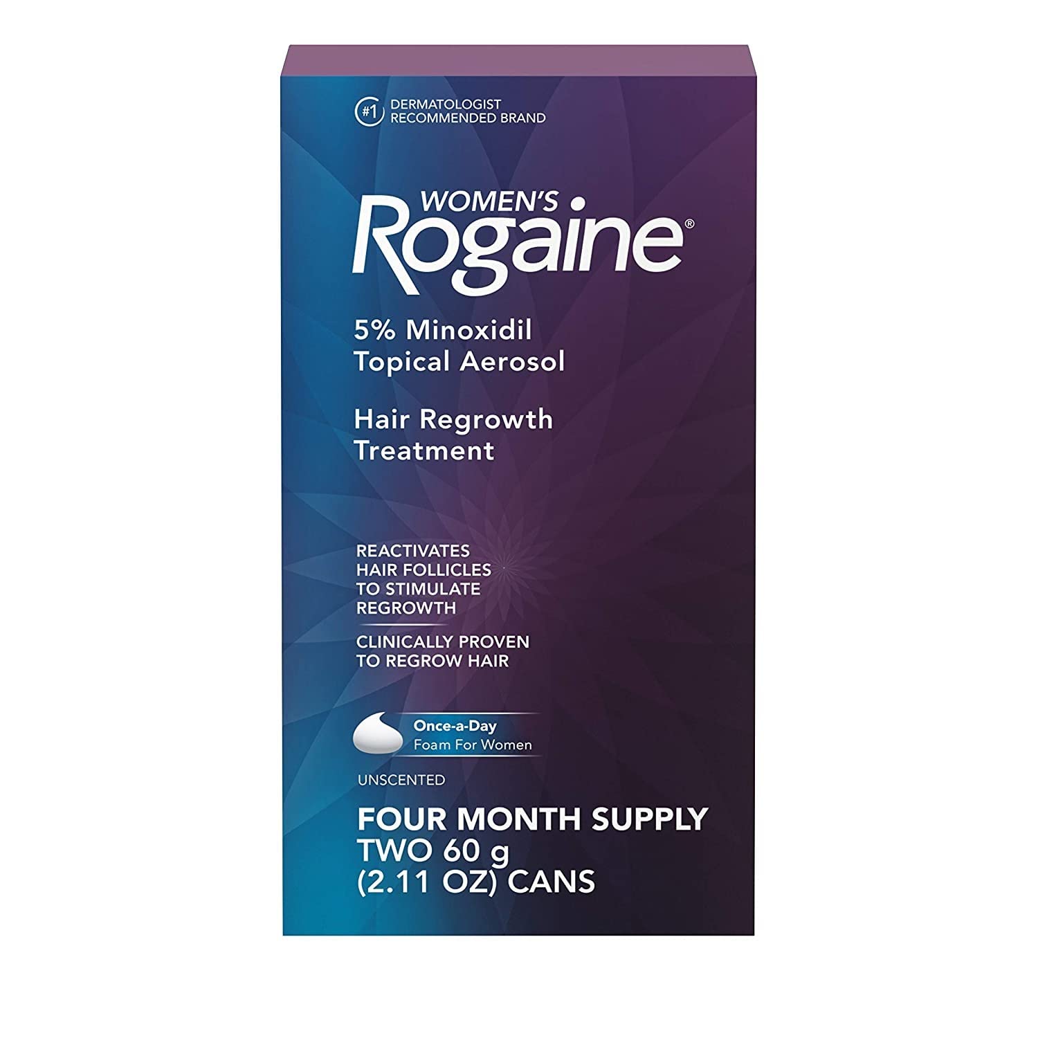 Mua Women's Rogaine Hair Regrowth Treatment Foam, 4 Month Supply trên Amazon  Mỹ chính hãng 2023 | Giaonhan247