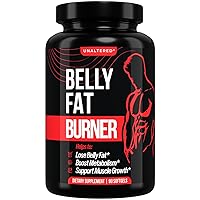 Belly Fat Burner for Men - Lose Belly Fat, Tighten Abs, Support Lean Muscle Growth - Jitter & Caffeine-Free Weight Loss Pills - 90 Ct