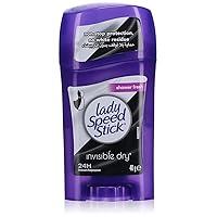 Lady Speed Stick Anti-Perspirant & Deodorant, Invisible Dry, Shower Fresh, 1.4 oz (39.6 g)