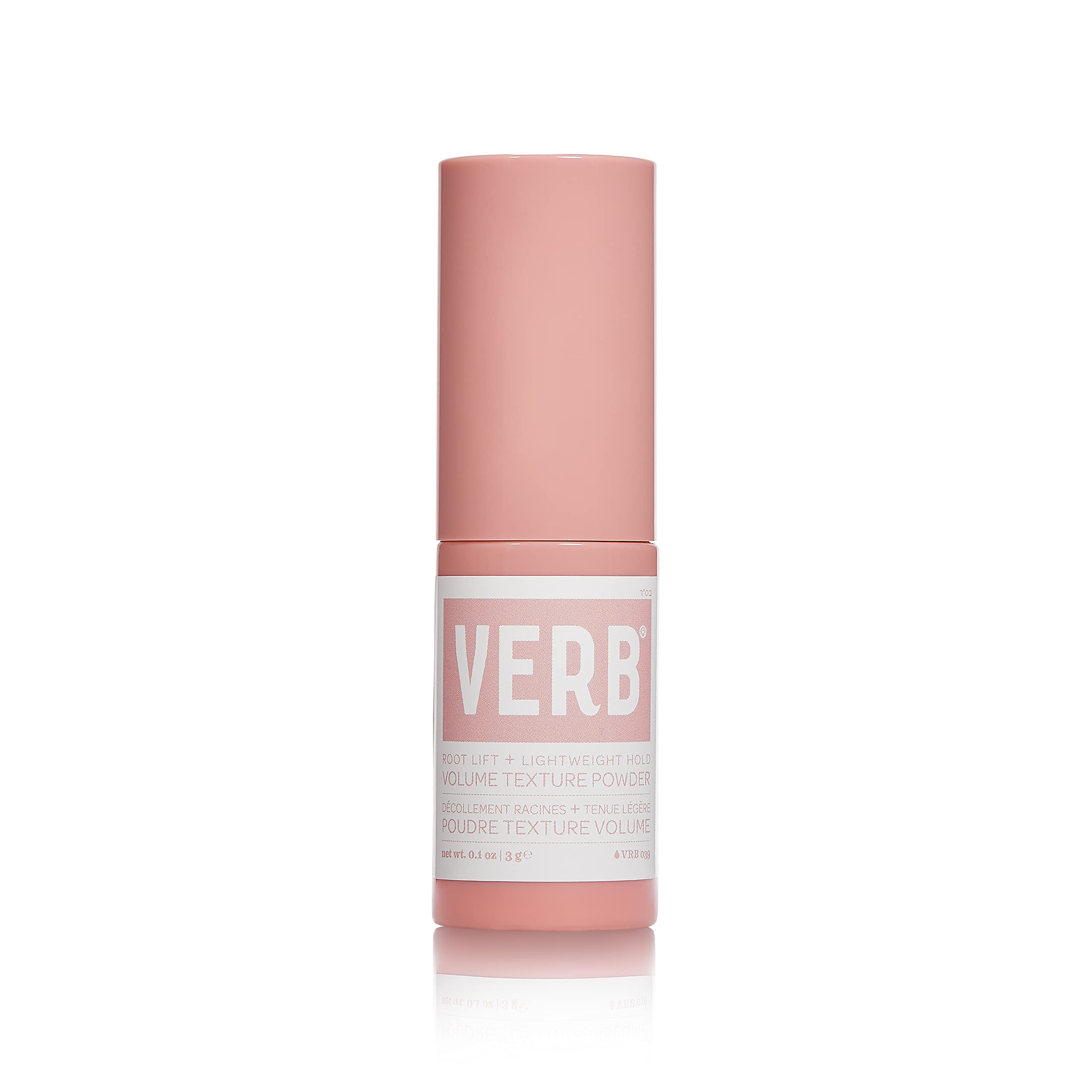 VERB Volume Texture Powder - Root Lift & Lightweight Hold - Volumizing & Texturizing Dry Powder for Full, Lifted Styles - Vegan Amplifying Powder for Fine or Flat Hair With No Harmful Sulfates 0.1 oz