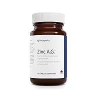 Metagenics Zinc A.G. Tablets, 180 Count