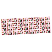 BESTOYARD 234 Pcs Candy Wrapper Cards Holiday Lollipop Cards Candy Decor Card Lollipop Decor Card Lollipop Xmas Decorations Lollipop Packaging Kit Decorative Card Christmas 300g Coated Paper