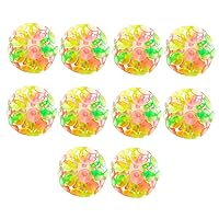 ERINGOGO 10 Pcs PVC Suction Cup. Creative Suction Toy Fun Bounce Ball Suction Cup Balls Suction Ball for Children