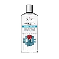 Cremo Rich-Lathering Seagrass & Driftwood Body Wash for Men, A Coastal Scent with Notes of Sea Salt, Seagrass and Driftwood, 16 Fl Oz