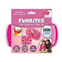 Hearts - Cuts kids' food into fun-shaped bite-sized pieces . . . Great for picky eaters and bento!