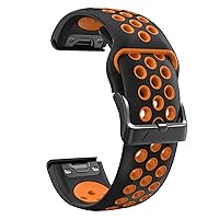 26 22mm Silicone Band For Garmin Fenix 6 6X Pro 5X 5 Plus/Forerunner 935 GPS D2 Delta PX MK2 Quick Release Easy fit Watch Strap