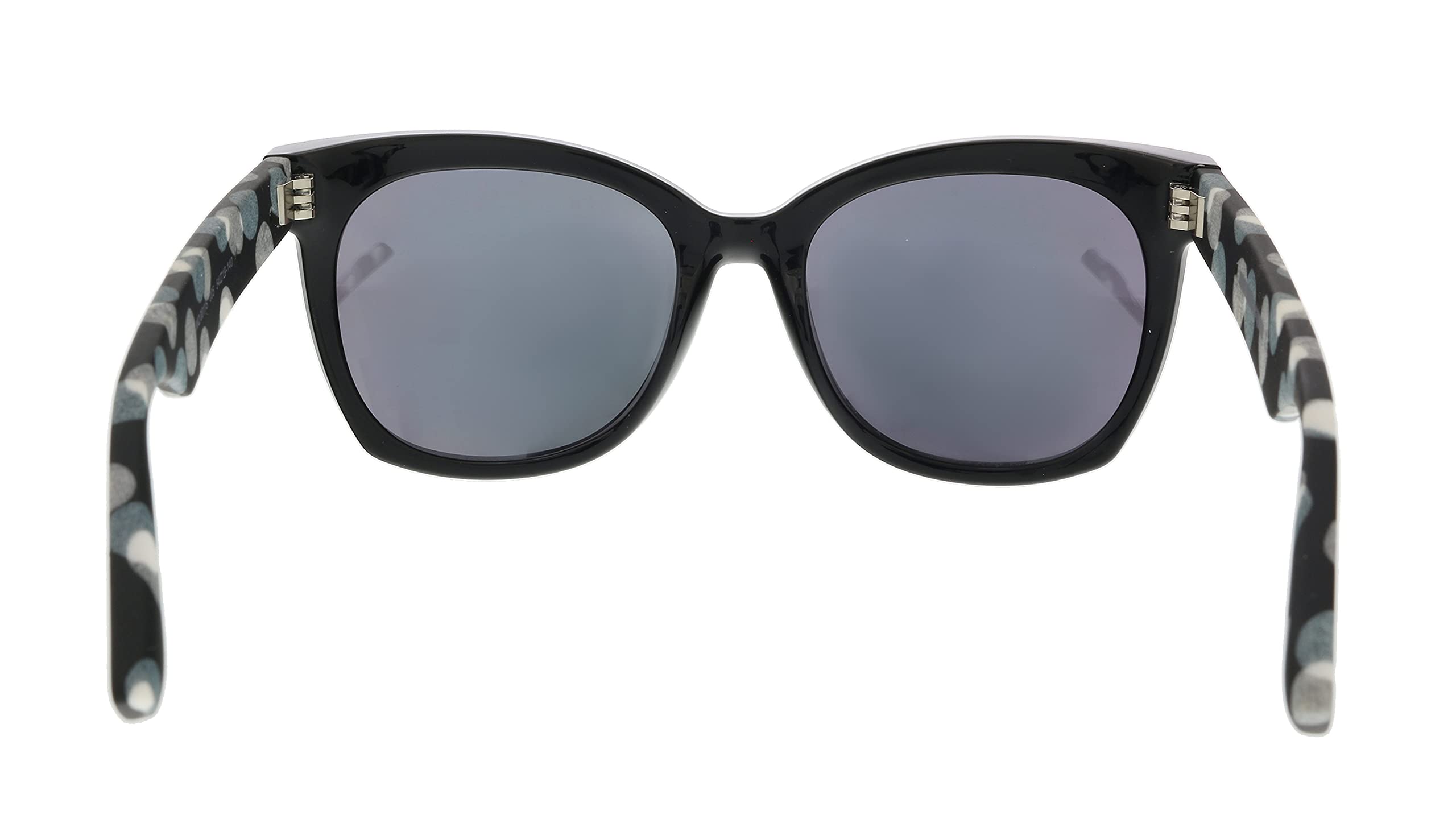 McQ 0011S 005 Black/White / Silver 0011S Cats Eyes Sunglasses Lens Category 3