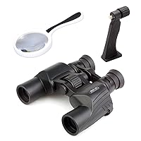 Kenko high Power Zoom Binocular, SG-Z 20-100X30 N FMC Smart Phone Holder Set, magnificant 20x to 100x, Full Multi-Coating for Sports, Concerts, Hunting, Outdoor & Observation of The Moon 239906, Black