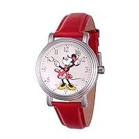 Disney Minnie Mouse Adult Vintage Articulating Hands Analog Quartz Watch