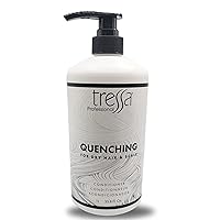 Tressa Professional Quenching Conditioner Brightens Dry, Highlighted, Bleached & Dry Hair, For All Hair Type 33.8 oz