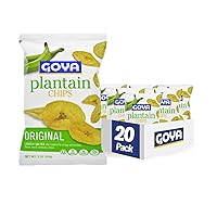 Foods Plantain Chips, Original, 2 Ounce (Pack of 20)