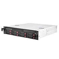 Silverstone RM21-308 2U Rackmount Server Case with 8 X 3.5 Hot Swap Bays Micro-ATX Support RM21-308-x Silverstone RM21-308 2U Rackmount Server Case with 8 X 3.5 Hot Swap Bays Micro-ATX Support RM21-308-x