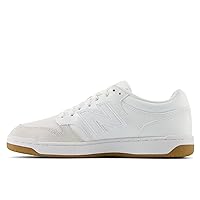 New Balance Men's 480 V1 Sneaker, White/Reflection, 5