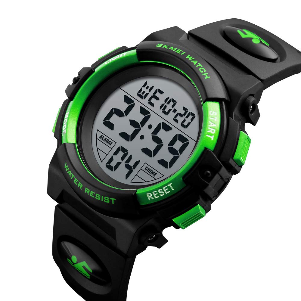 Misskt Kids Watch, Boys Sports Digital Waterproof Led Watches with Alarm Wrist Watches for Boy Girls Children