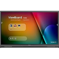 ViewSonic 65INCH VIEWBOARD 4K Ultra HD Interactive Flat Panel Display with Integrated MICR