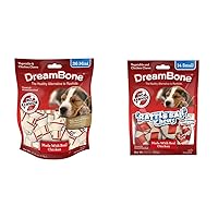 DreamBone Vegetable & Chicken Dog Chews RattleBall Small Chews for Dogs