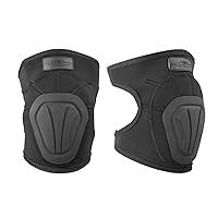 DNEPB Imperial Neoprene ELBOW PADS - Reinforced Non-Slip Trion-X Caps, Secure Fit, Shock Absorbing (One Size, Black)