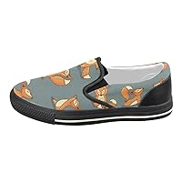 Shoes Sporting Fox Slip-on Canvas Loafer for Women