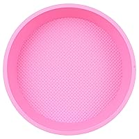 Cheesecake Pan Protector, Cheesecake Water Bath Pan, 10 Inch Round Silicone Cake Pan, Non-Stick Cheesecake Pan Protector Reusable Springform Pan Protector for Home & Kitchen