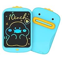 10 Inch LCD Writing Tablet for Kids Gifts, Colorful Toddler Toys Drawing Pad for 3 4 5 6 7 Year Old Boys, Learning Educational Travel Scribbler Doodle Board（Blue