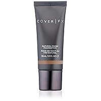 Cover FX Natural Finish Foundation: Water-based Foundation that Delivers 12-hour Coverage and Natural, Second-Skin Finish with Powerful Antioxidant Protection - G110, 1 fl. oz.