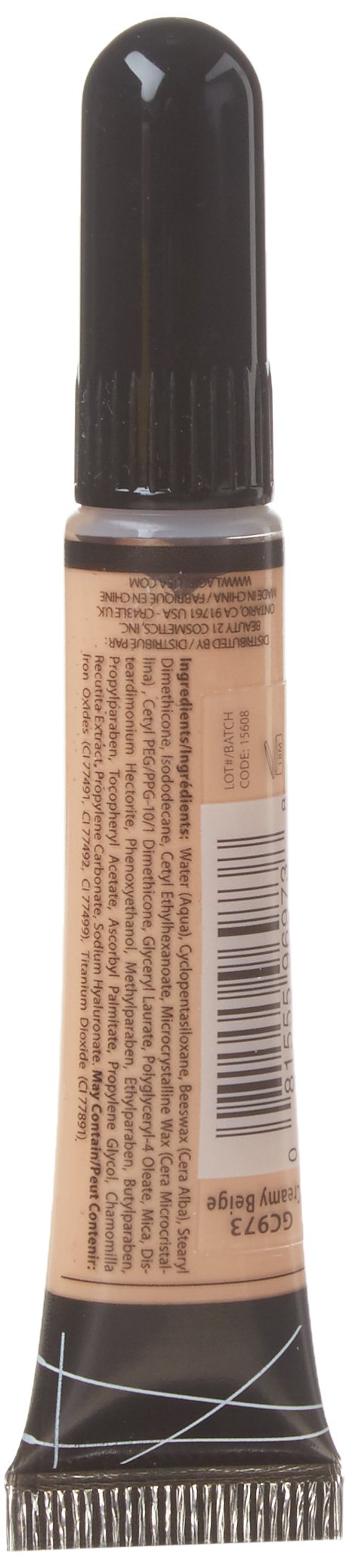 L.A. Girl Pro Conceal HD Concealer, Creamy Beige, 0.28 Ounce
