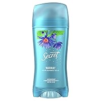 Secret Invisible Solid Antiperspirant and Deodorant, Waterlily Scent, 2.6 oz