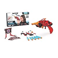 K'Nex Cyber-X 12426, K5 Gigablast Darts DIY Toy with 101 Pieces, Blasts up to 60 ft, Suitable for Boys and Girls Aged 8+