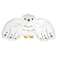 KIDS PREFERRED Harry Potter 9 Inch Tall 26 Inch Wingspan Hedwig Baby Lovey Security Blanket Snuggler Toy Snowy Owl Stuffed Animal for Newborn Infants and Babies