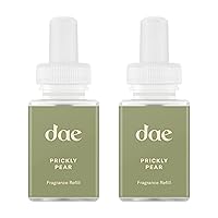 Pura & dae Home Scent Refill - Smart Home Air Diffuser Fragrance - Up to 120-Hours of Premium Fragrance per Refill - Household Essential - Clean & Safe Fragrance - 2 Pack, Prickly Pear