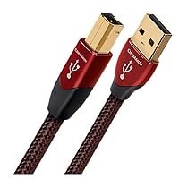 AudioQuest 1.5m Cinnamon USB A-B - USB Cables (USB A, USB B, Male/Male, Gold, Black)